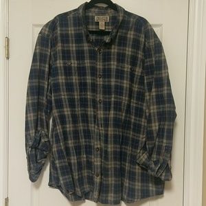EUC plaid Free Swinging Flannel shirt